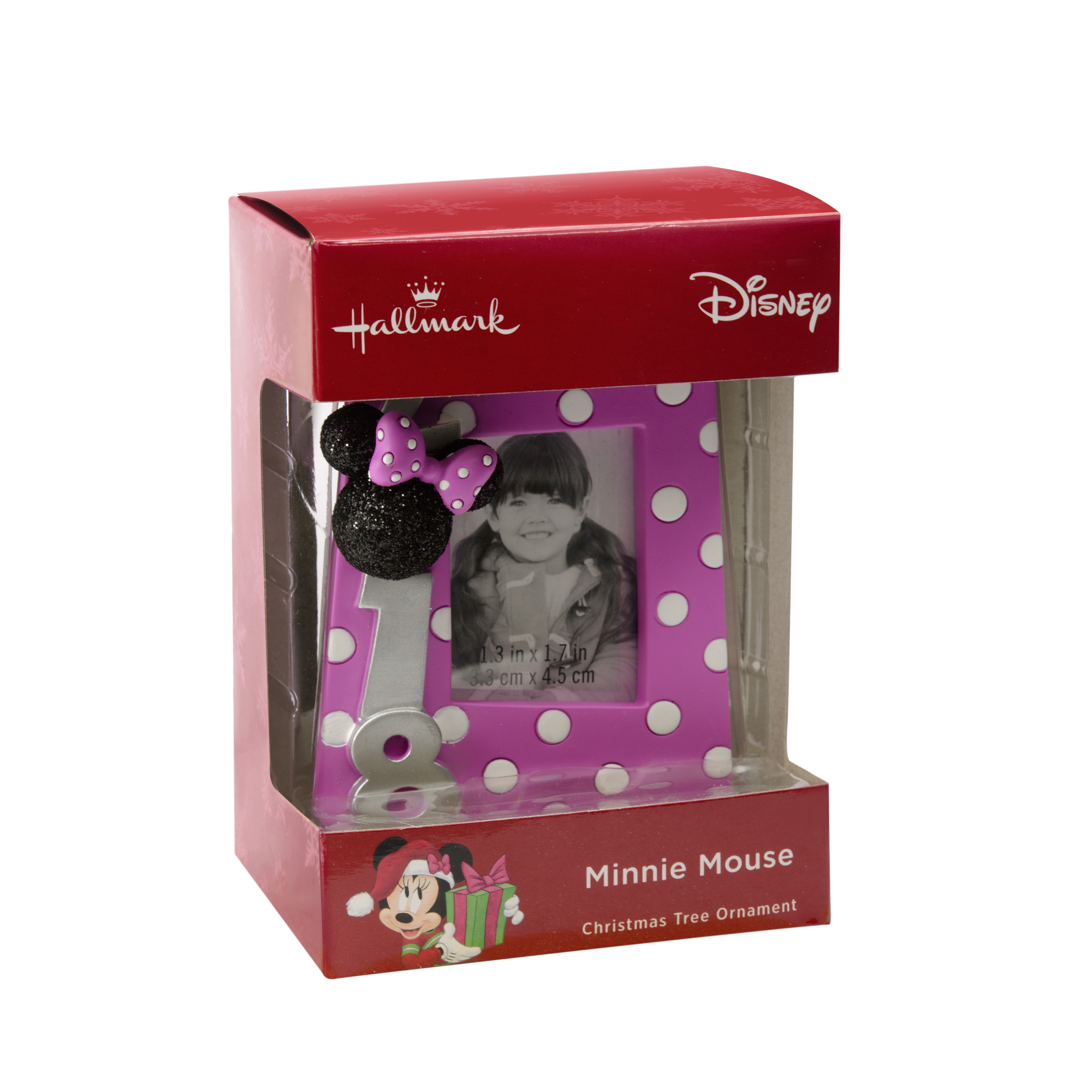 Hallmark Disney Minnie Mouse 2018 Picture Frame Christmas Ornament - image 5 of 5