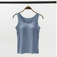 thumbnail image 3 of Baqcunre With Chest Pads Five Fingers Without Steel Ring Bra Cups One Sports Camisole Bralettes For Women Sports Bra Tank Tops For Women 2023 Women Clothing Bras For Women,Color Blue,Size 3XL, 3 of 5