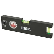 Ironton 8in. Magnetic Torpedo Level with Angle Finder
