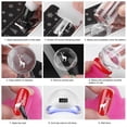 thumbnail image 5 of Juego de sellos de silicona transparente para decoración de uñas con tapa y raspador, estampador y raspador para manicura, herramienta para decoración de uñas, 5 of 5