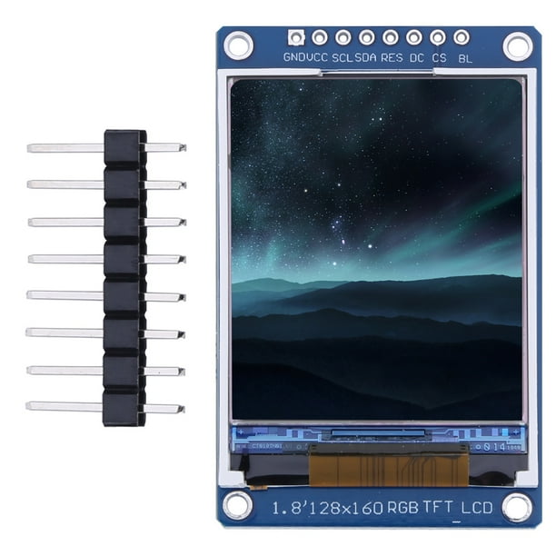 Módulo De Pantalla Lcd Pantalla LCD de 1,8 pulgadas Módulo de pantalla a color RGB TFT 128x160 ST7735S IC para Arduino