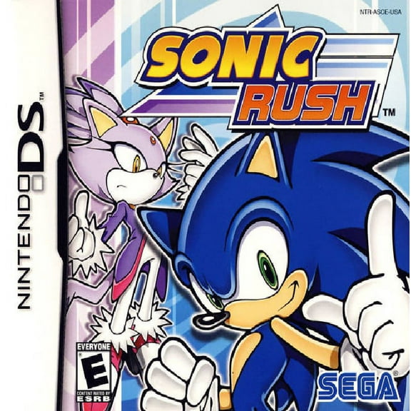 Restored Sonic Rush (Nintendo DS, 2005) Video Game (Refurbished)