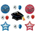 thumbnail image 1 of Class of 2020 Blue & Red Graduation Party Balloons Decoration Supplies Graduate, 1 of 1