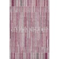 thumbnail image 2 of Addison Rugs Mayfield Premium Machine Washable Transitional Stripes Blush Rectangle Rug, 3' X 5' Machine Washable Transitional Stripes Blush Oversized Sherpa Throw Blanket, 2 of 6