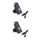 thumbnail image 1 of Luces traseras y delanteras de bicicleta Soidarity USB LED negro 2piezas, 1 of 5