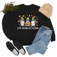 thumbnail image 3 of Love Gnomes No Bounds Shirt, LGBT Valentine Shirt, Gnomes Pride Shirt, LGBTQ Ally, Gay Bisexual Lesbian Shirt, Unisex Sweatshirt, 3 of 9