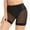 Black, variant on BLTIBY Women Butt Lifter Shapewear Mid Waisted Tummy Control Mesh Underwear Seamless Solid Color Body Shaper Shorts Beige L