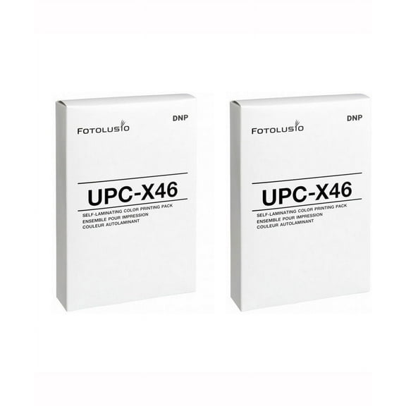 2 Color Print Packs DNP Fotolusio UPC-X46 / DNP UPCX46