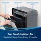 thumbnail image 3 of Filtros de repuesto para purificadores de aire BISSELL air220 3315 negros, 3 of 5