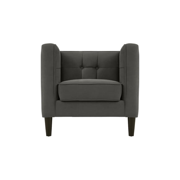 Sillon individual Drake Gris Kessa Muebles