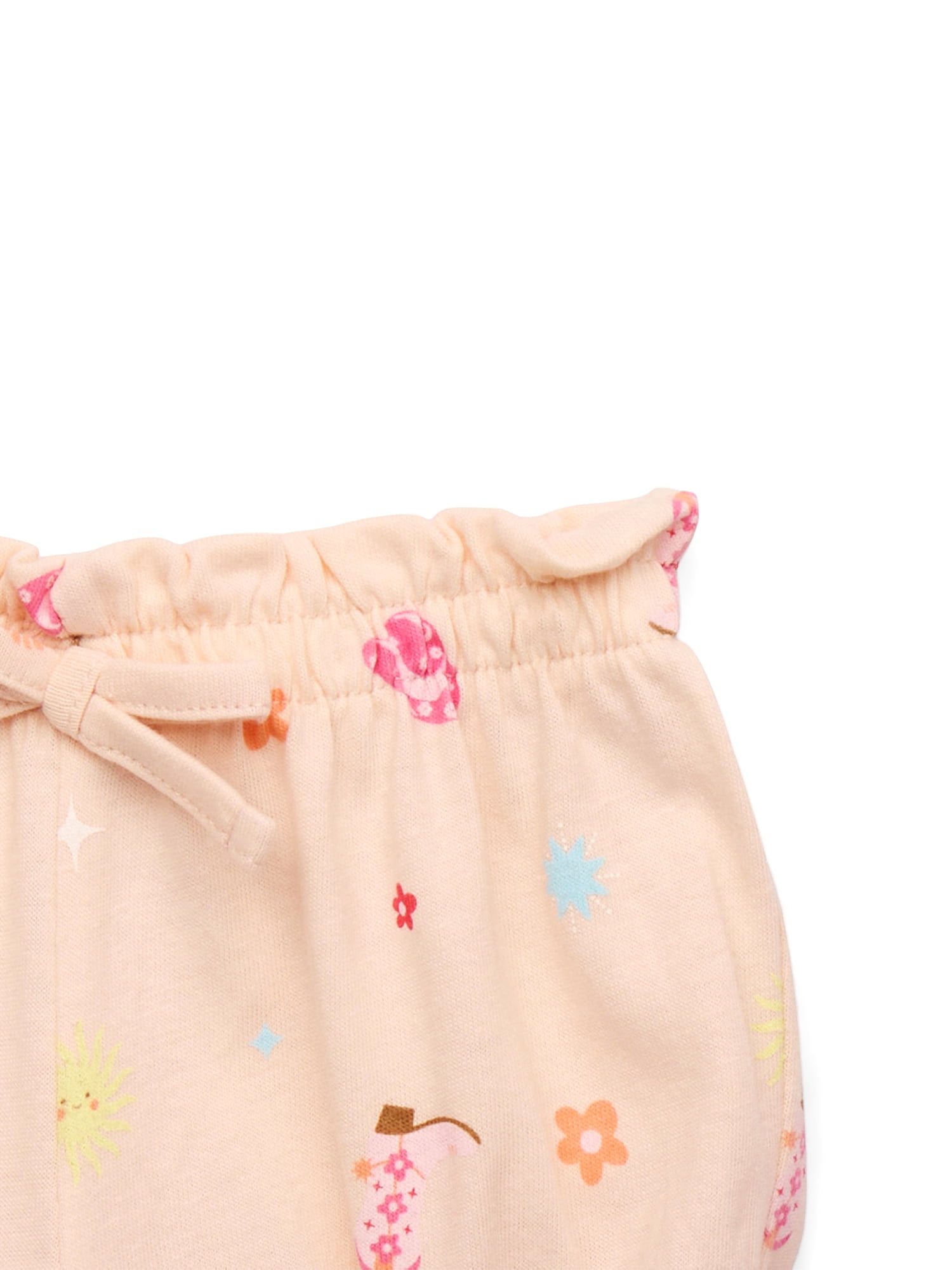 Garanimals Baby Girl Print Ruffle Bubble Shorts, Sizes 0-24 Months