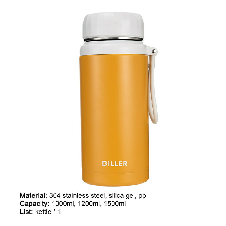 2 Liter Glass Water Bottle Large Capacity with Bag Drinking Drinkware  750/1000/1200ml Waterbottle Glass Bottle Heat Resisting