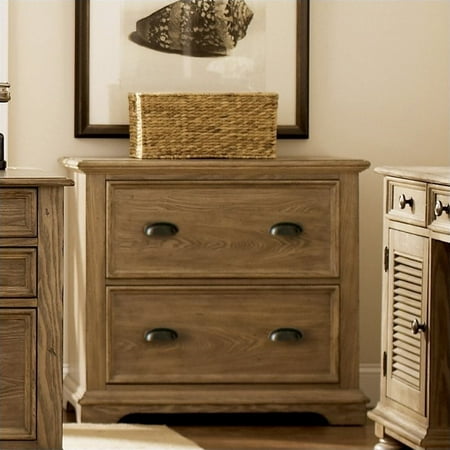Riverside Furniture Coventry Lateral File Cabinet in Weathered Driftwood