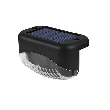 

LYCAQL LED Solar Lamp Path Staircase Outdoor Garden Lamps Water Drop Lamp Solar Step Lights OutdoorLED Solar Fence Lights For Stairs Yard Garden Step And Fences Warm White
