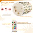 thumbnail image 5 of Yayeee Flameless Candles with Remote Flickering Battery Operated Multi Color Changing, Beige Wildflowers, 5 of 7