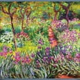 thumbnail image 3 of CafePress - Iris Garden By Claude Monet Men's Comfort Colors® - Mens Comfort Colors Shirt, 3 of 5