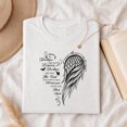 thumbnail image 3 of Jollimate Goodbyes Are Not Forever Memorial T-Shirt, Remembrance Graphic Tee, Women's Shirt, 3 of 6