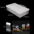 thumbnail image 4 of 64 Grids Jewelry Dividers Box Transparent Plastic Storage Box Bead Jewelry Storage Box Gift, 4 of 8