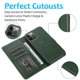 thumbnail image 3 of Funda tipo cartera de PU con tapa para iPhone 14 Pro, con cordón, ranuras para tarjetas, función atril, compatible con carga magnética, anticaídas y protección total., 3 of 5