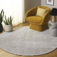 thumbnail image 2 of SAFAVIEH Audrey Mirjana Striped Area Rug, Ivory/Dark Grey, 6' x 6' Round, 2 of 7