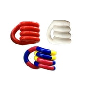 Tangle Jr. Original Stress Relief Toy 3 Pack Red, White, Carnival
