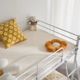 thumbnail image 4 of UBesGoo Low Bunk Bed, Junior Bed Frame for Kids, No Box Spring Needed, White, 4 of 10