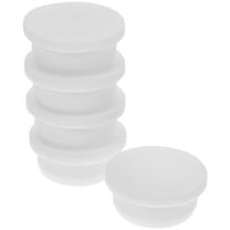 TEHAUX White Silicone Bottle Stopper Kit 5 Pieces Airtight Wine Bottle Caps Sealing Accessories