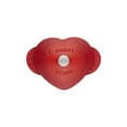 thumbnail image 2 of STAUB La Cocotte 1.75 L Cast Iron Heart Cocotte, Cherry, 2 of 8