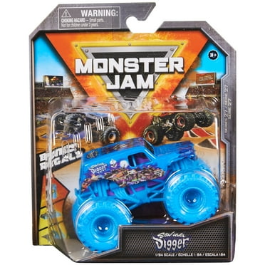 Monster Jam, Official Son-uva Digger Monster Truck, Die-Cast Vehicle, 1 ...