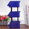 thumbnail image 2 of 3 in 1 DIY Thickened Plastic Containers Component Storage Boxes Mini Tool Boxes - 150x110x74mm (Blue), 2 of 10