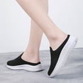 thumbnail image 5 of Womens Fashion Backless Walking Sneakers Ultra Lightweight Slip On Comfortable Memory Foam Sneakers, 5 of 6