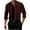 Wine（mens shirts）, variant on GuangCheng George Mens Golf Shirts,Stylish,Vertical,Striped,Button Up,Shirts,Long Sleeve,Casual Dress Tops Multi Color Block,Wine,Size M