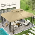 thumbnail image 2 of Outsunny 13' x 10' Gazebo Replacement Canopy for Garden Patio Outdoor, 2 of 10