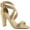 Beige Imitation Suede, variant on Touch Ups Women's Colbie Strappy Sandal