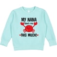 thumbnail image 2 of Inktastic Nana Loves Me Grandson Toddler Sweatshirt, 2 of 4