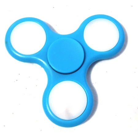 Tri Color LED Spinner Fidget Toy Ceramic EDC Hand Finger Spinner Perfect For ADD, ADHD (Baby (Best Fidget Spinner Ceramic)