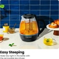 thumbnail image 6 of Chefman Fast Boil 1.7L Electric Glass Kettle w/ Tea Infuser, Removable Lid - Black, 6 of 11