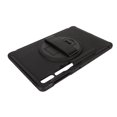 thumbnail image 3 of Tablet Protective Case, 3 Layer Drop Protection Rugged Multifunction Tablet Case Precise Cutouts  for  Tab S9+X810 for  Tab S7+ Black, 3 of 7