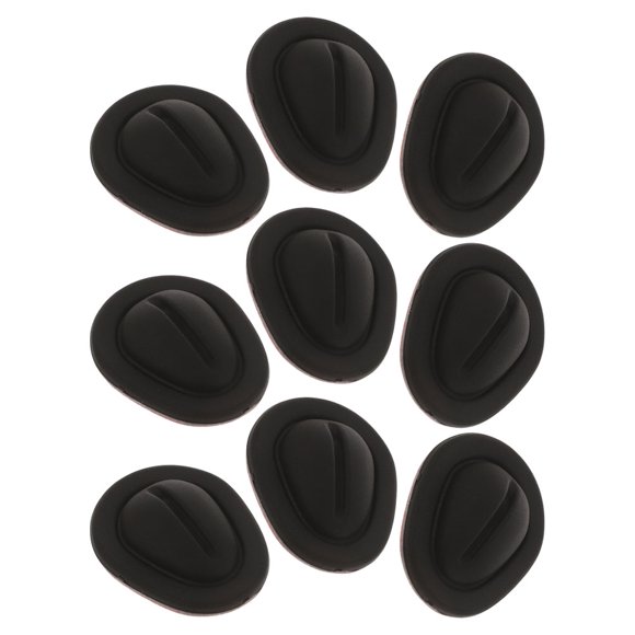 SHOWERORO 9Ud Accesorios Para Auto Insertos De Silicona Universal Para Porta Vasos Limitador Antivibración Negro