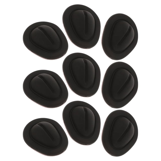 SHOWERORO 9Ud Accesorios Para Auto Insertos De Silicona Universal Para Porta Vasos Limitador Antivibración Negro