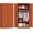 Brown, variant on SOLAURA 71" Tall Metal Armoire Wardrobe Cabinet with 2 Doors, Wardrobe Closet with Hanging Rod and Adjustable Shelves, Freestanding Closet for Home Living/Laundry Room/Department (White)
