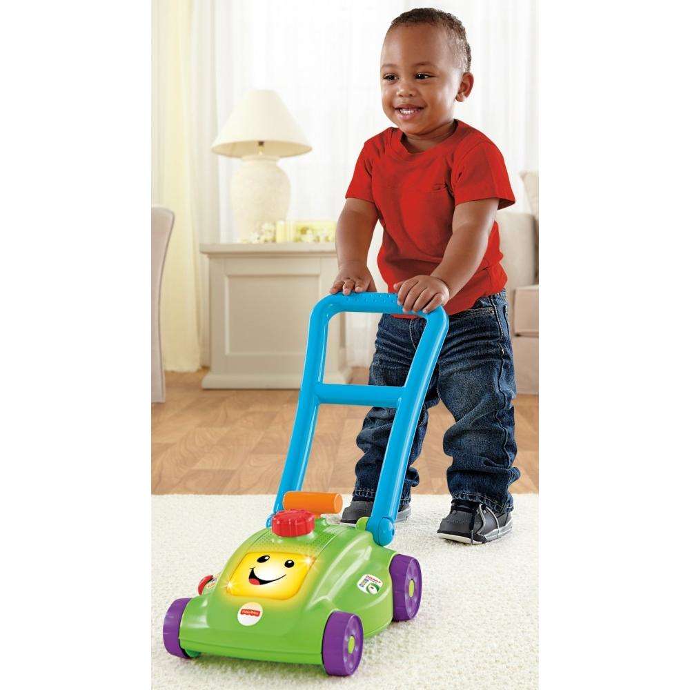fisher price laugh and learn lawn mower
