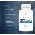 thumbnail image 5 of Ultra Clean Alpha GPC Choline Supplement (600mg | 90 Capsules) Soy Free, Non-GMO Nootropics Alpha GPC 600mg / 300mg; Alpha-GPC Brain Memory and Focus Supplements, Citicholine Acetylcholine, 5 of 7