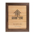 thumbnail image 1 of Rustic Wooden Poster Picture Frame 12x16 - Natural Solid Eco Distressed Wood for Wall Mounting Photo Frame - Brown Wenge, 1 of 6
