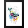thumbnail image 2 of Roberts, Karin 13x18 Black Modern Framed Museum Art Print Titled - Whale, 2 of 5