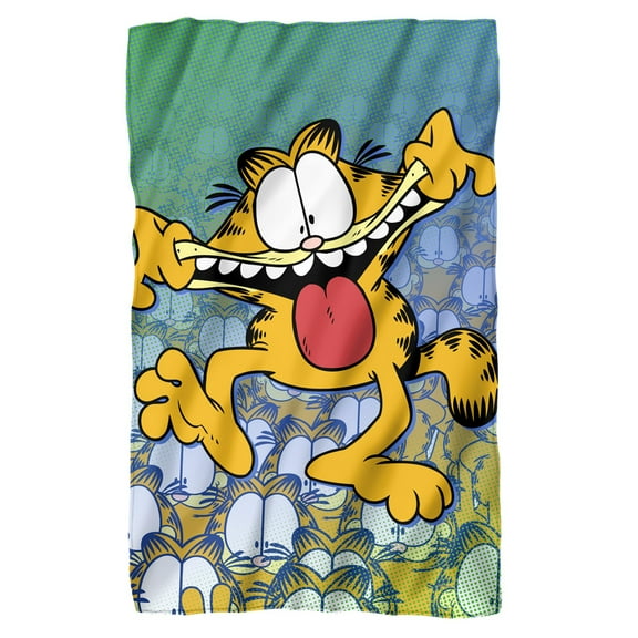 Garfield Goofy Face Fleece Blanket 36' x 58'