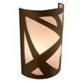 thumbnail image 7 of Meyda Tiffany 167588 Mosaic 2 Light 12" Tall Wall Sconce - Rustic Iron, 7 of 7