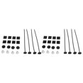 thumbnail image 1 of Fan Through Radiator Mounting Kit, Universal 2 Set Fan Mounting Kit  For Transmission Cooler Fan, 1 of 8