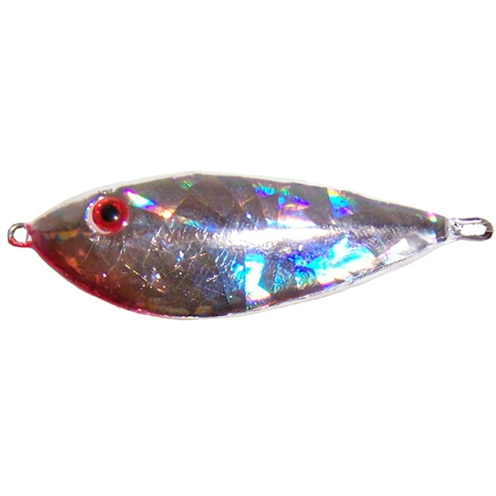 Wahoo WAHJSH34SSH Jig N Shad Fishing Spoon 3/4 oz Size 2 Hook