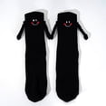 thumbnail image 3 of Family Matching Holding Hands Socks, Couple Novelty Funny Magnetic Mid-Tube Socks, Parents Children Smile Socks, 3 of 4